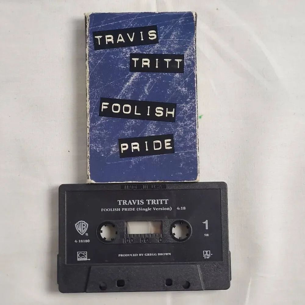 Travis Tritt – Foolish Pride Cassette Single (1994)